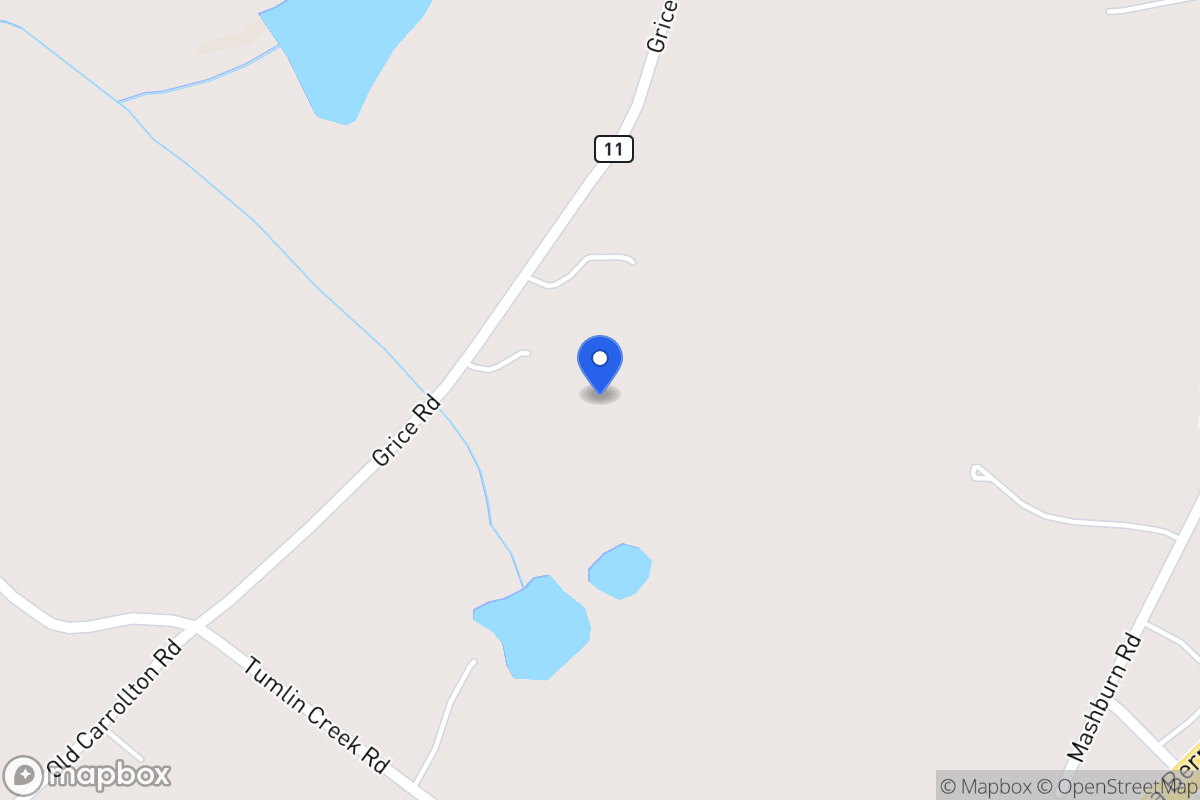 Map of 857 Grice Rd