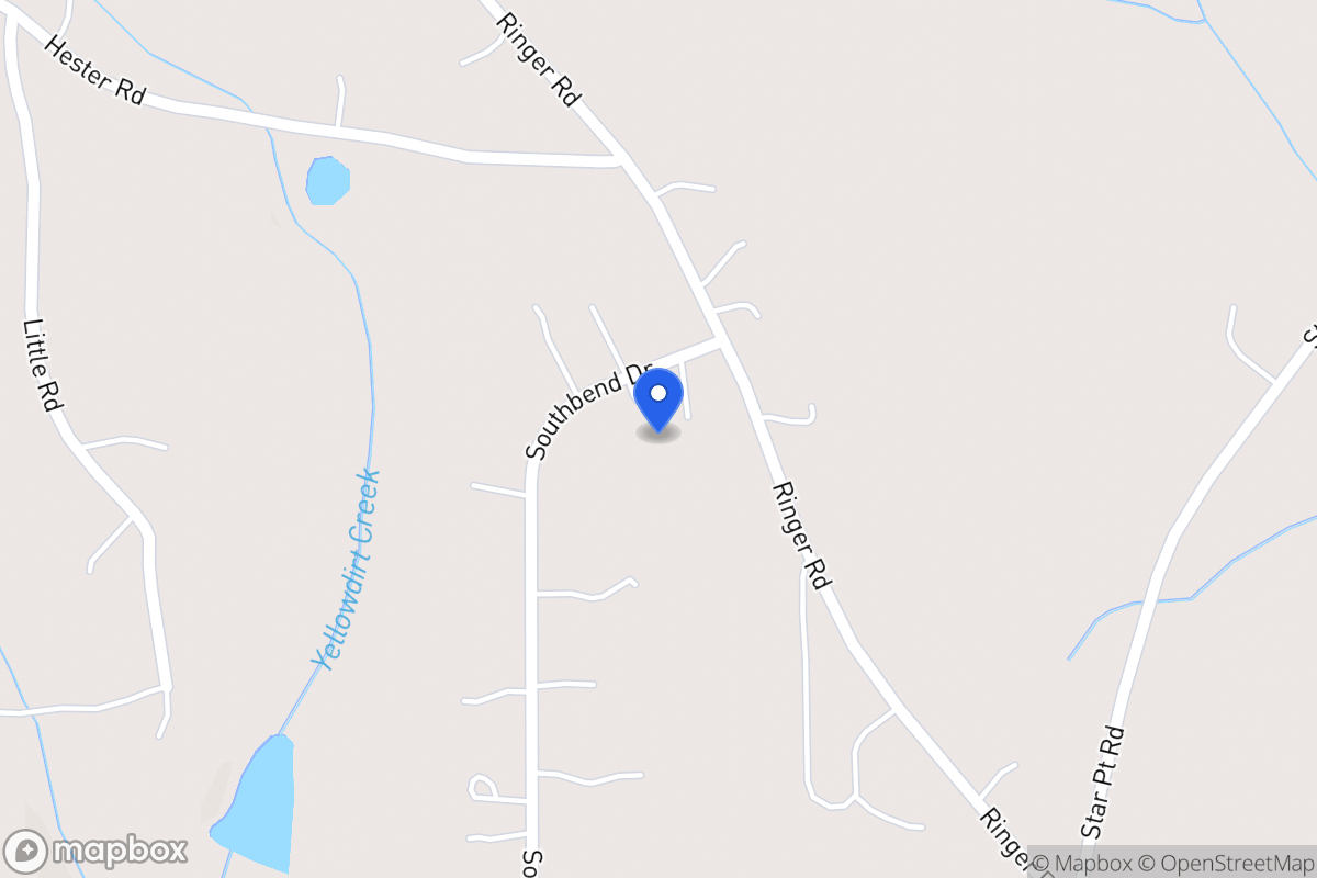 Map of 100 Southbend Dr