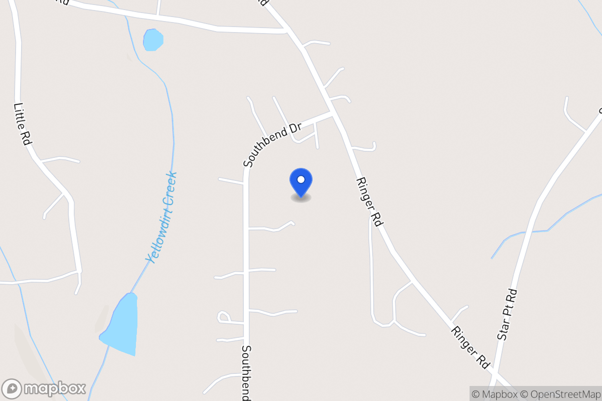 Map of 118 Southbend Dr