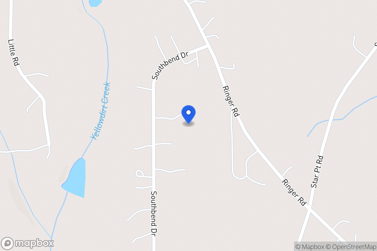 Map of 122 Southbend Dr