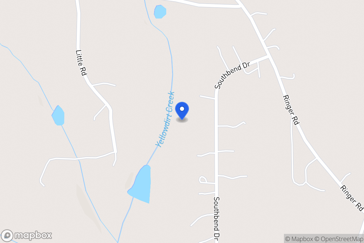 Map of 121 Southbend Dr