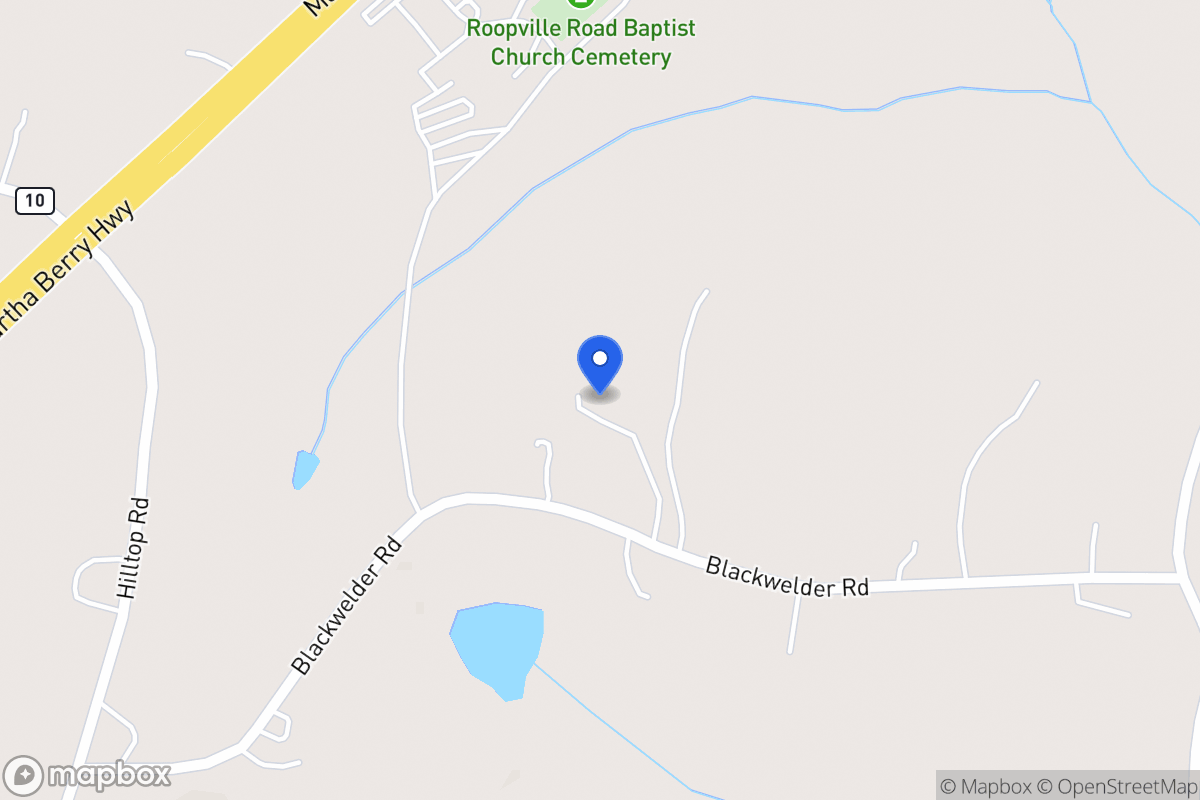 Map of 130 Blackwelder Rd