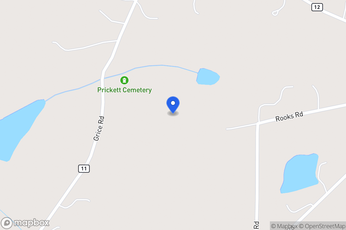 Map of 1025 Grice Rd