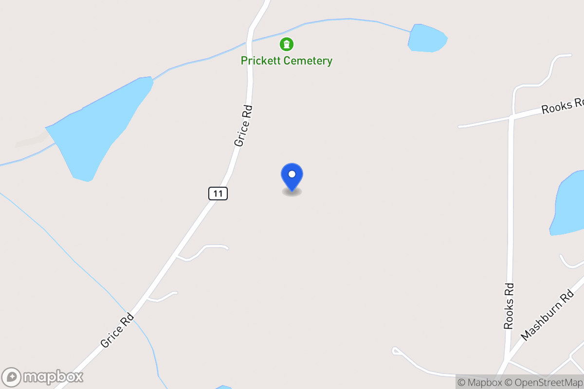 Map of 985 Grice Rd