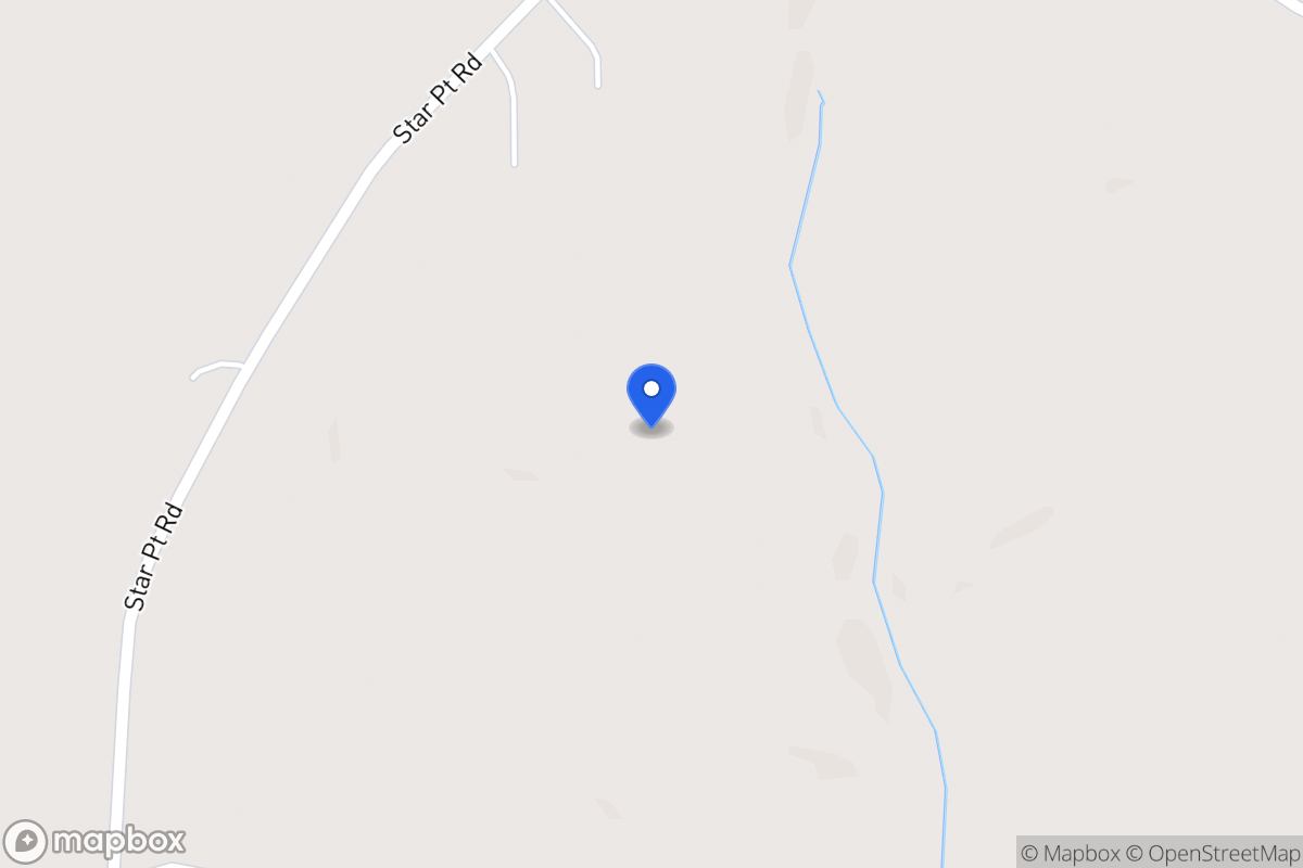 Map of 1100 Star Point Rd