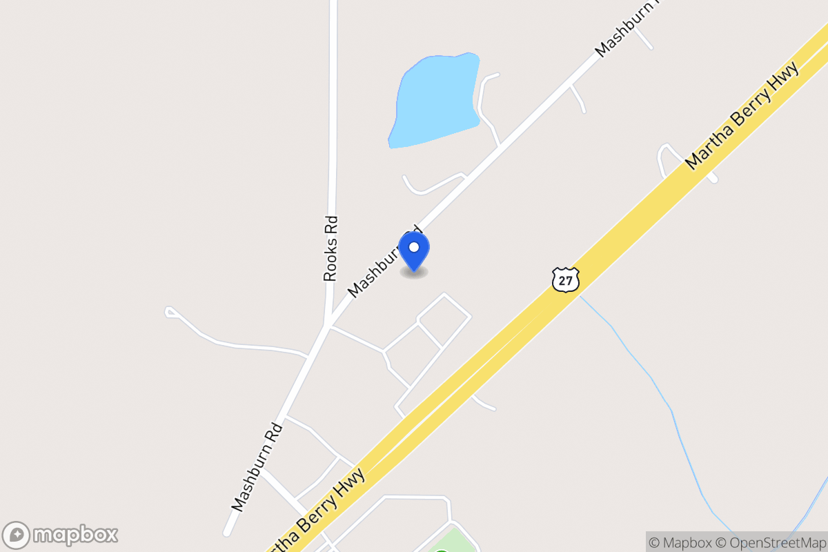 Map of 147 Mashburn Rd