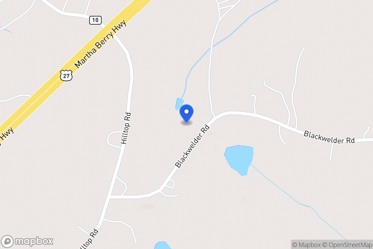 Map of 120 Blackwelder Rd