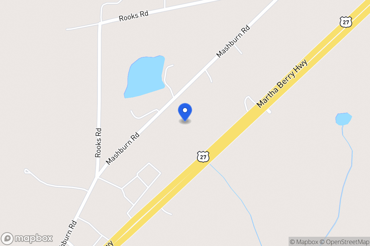 Map of 265 Mashburn Rd