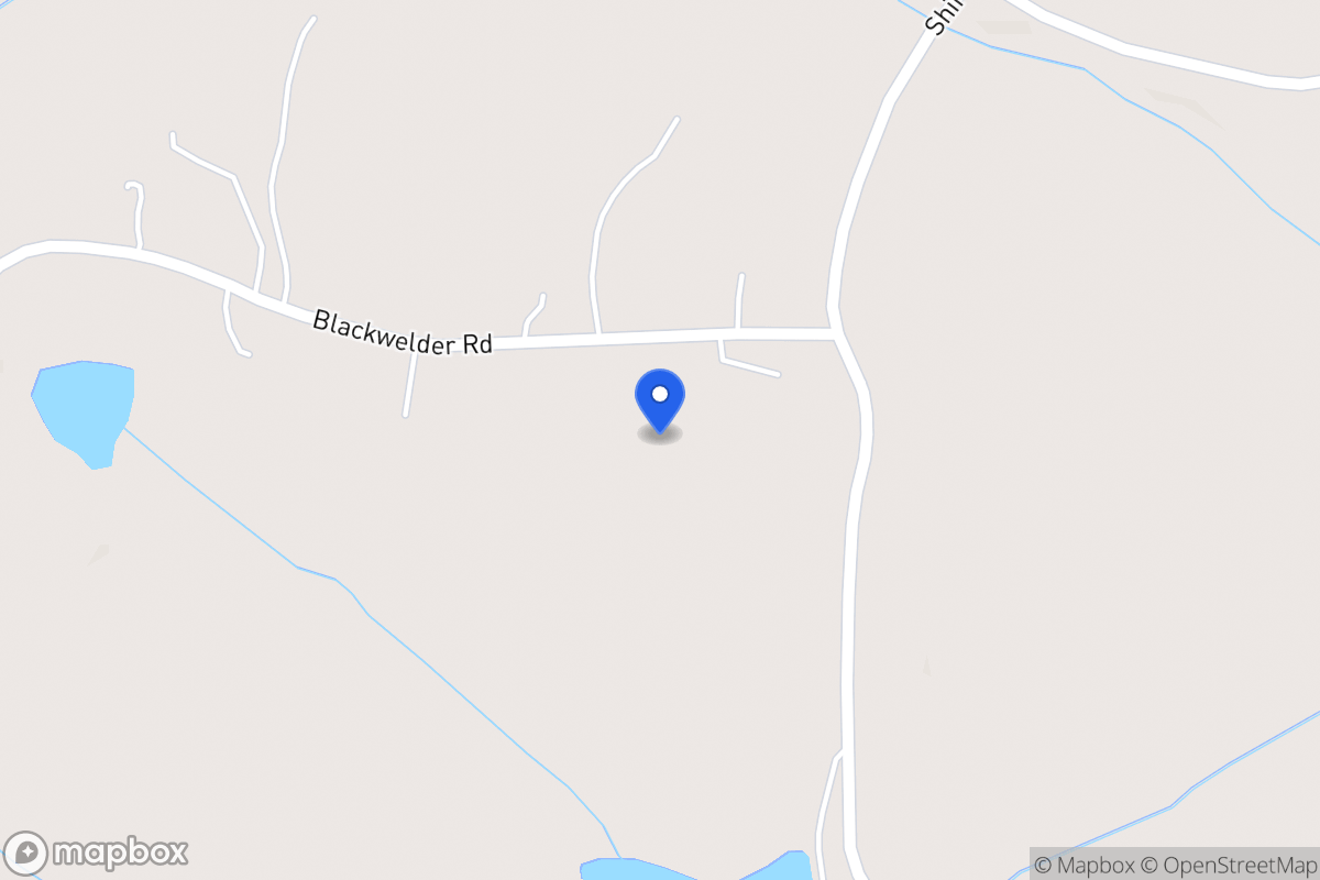 Map of 361 Blackwelder Rd