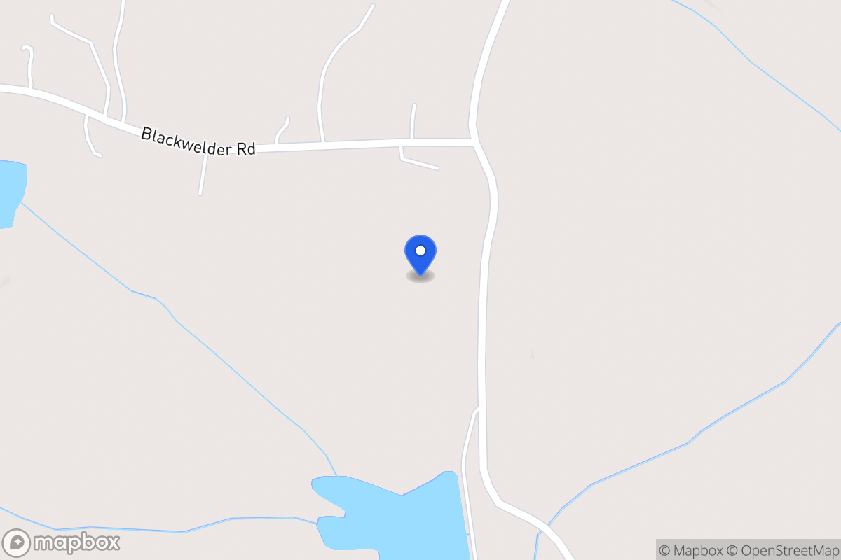 Map of 393 Blackwelder Rd