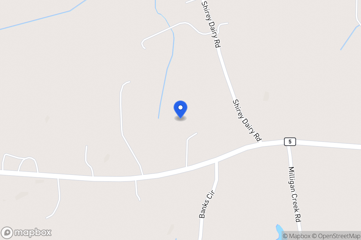 Map of 956 E 5 Hwy