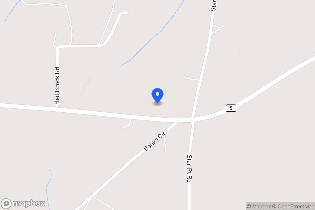 Map of 1322 E 5 Hwy
