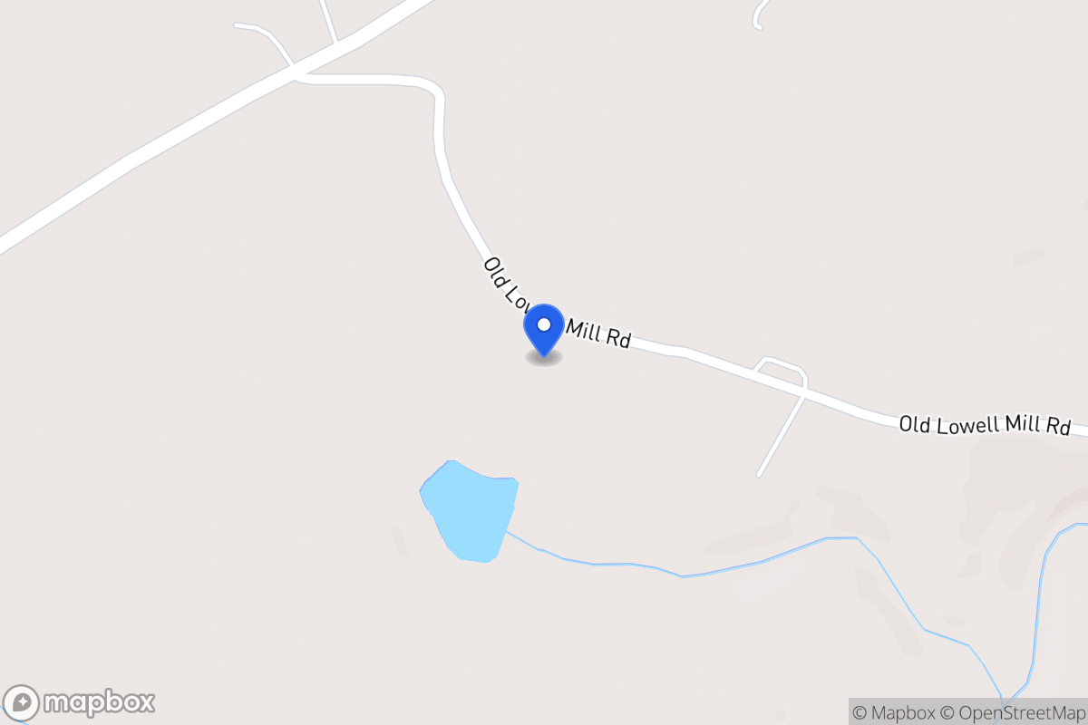 Map of Old Lowell Mill Rd