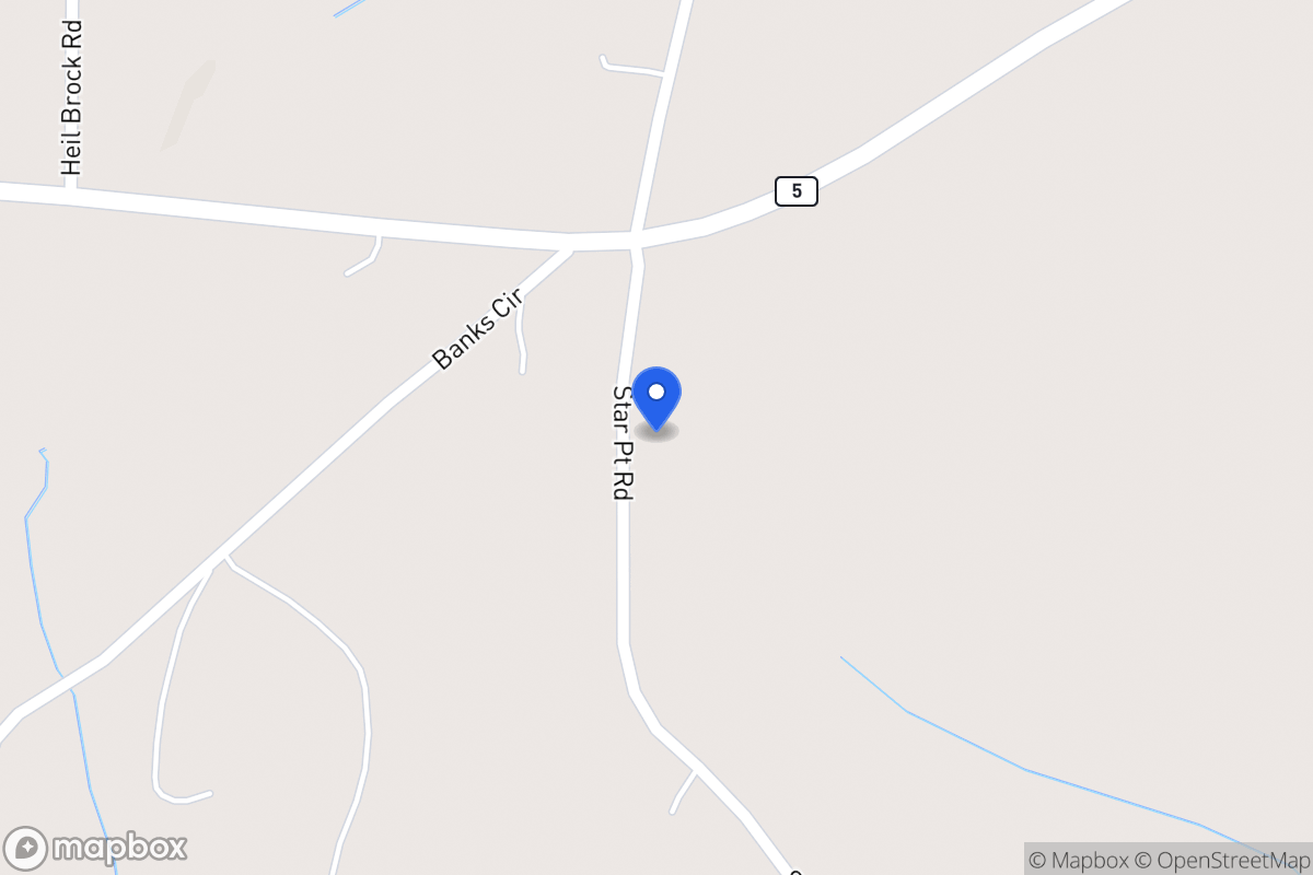 Map of 1788 Star Point Rd