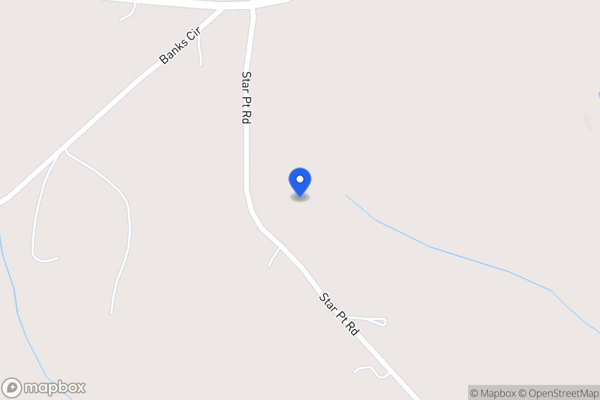 Map of 1828 Star Point Rd