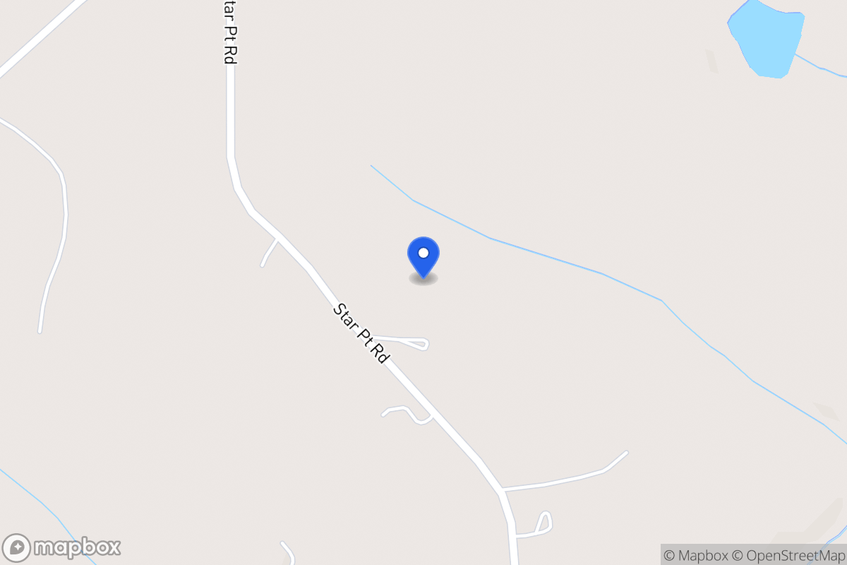Map of 1848 Star Point Rd