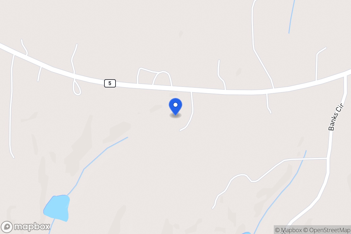 Map of 813 E 5 Hwy