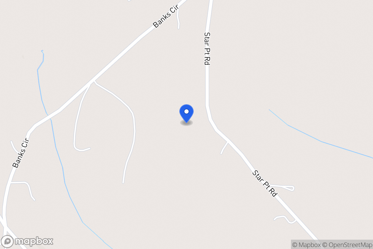 Map of 1825 Star Point Rd