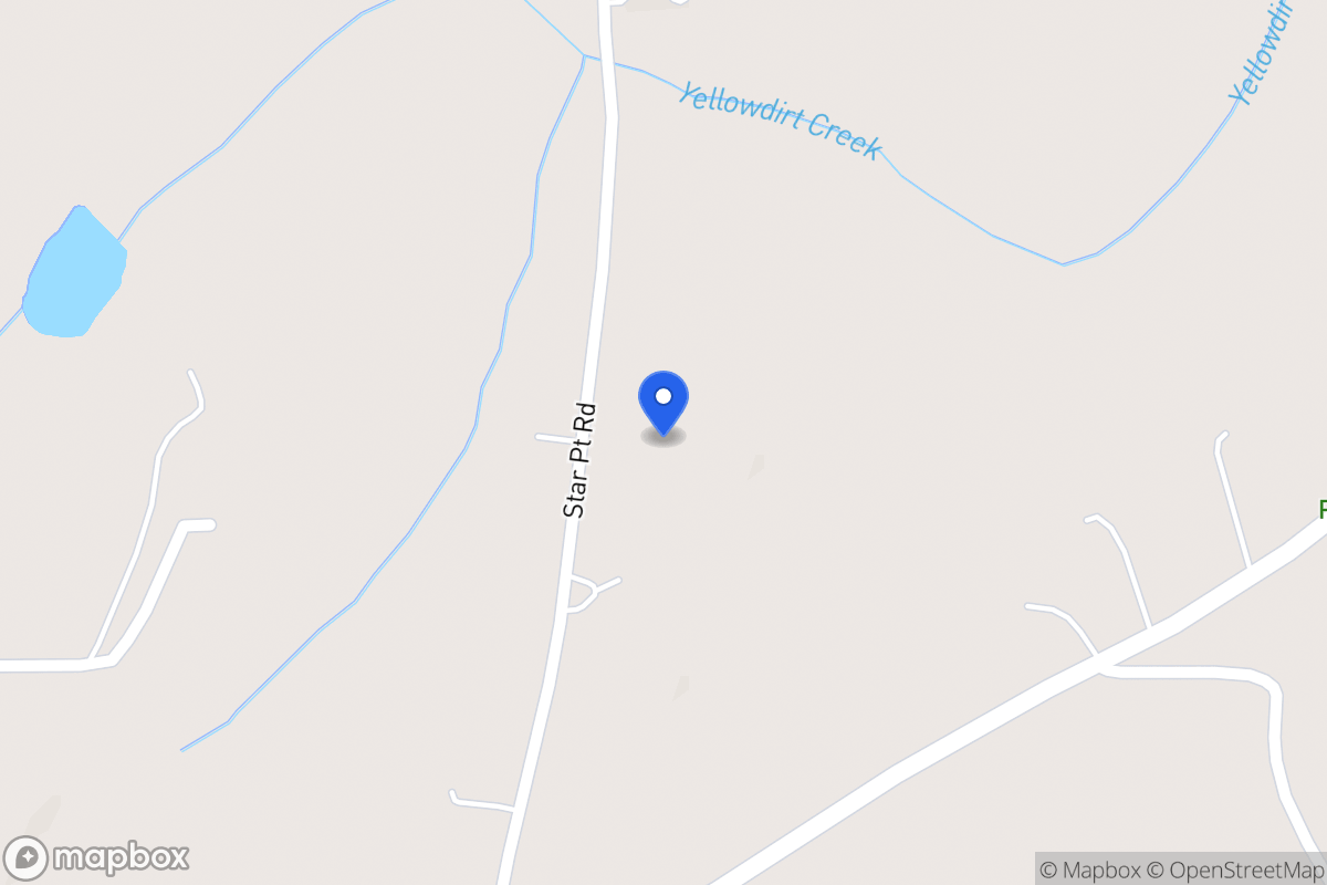 Map of 1610 Star Point Rd