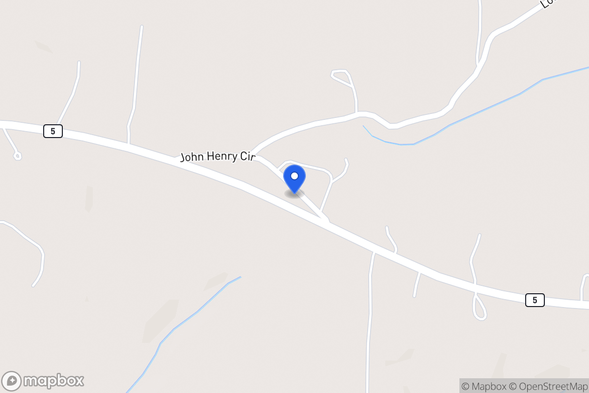 Map of John Henry Cir