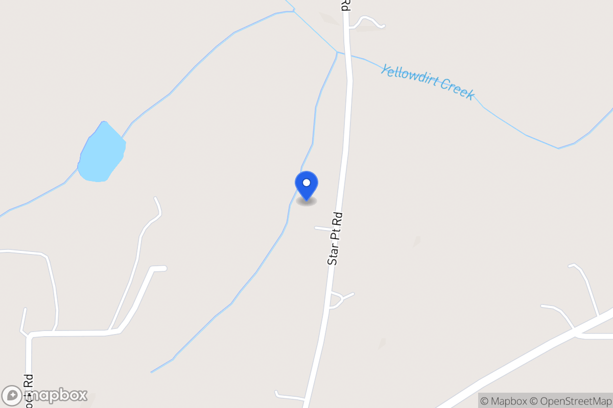 Map of 1601 Star Point Rd