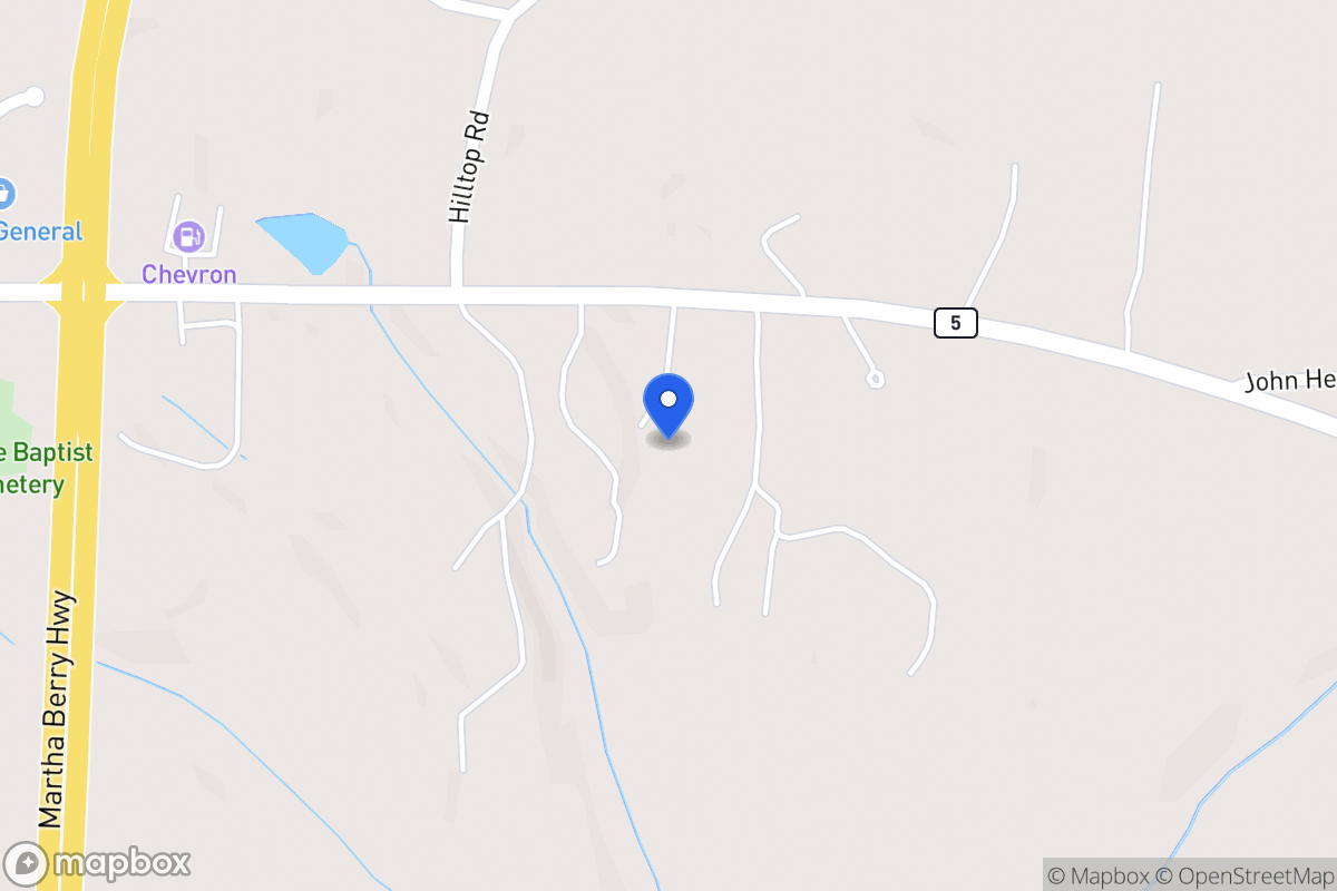 Map of 305 E 5 Hwy