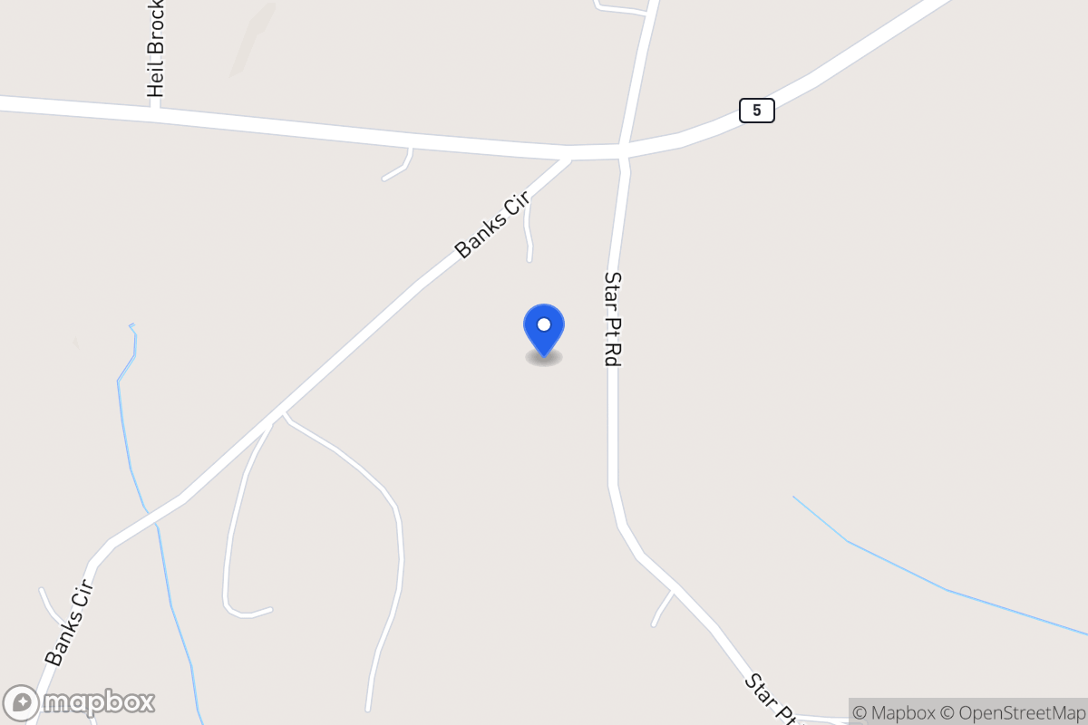 Map of 1797 Star Point Rd