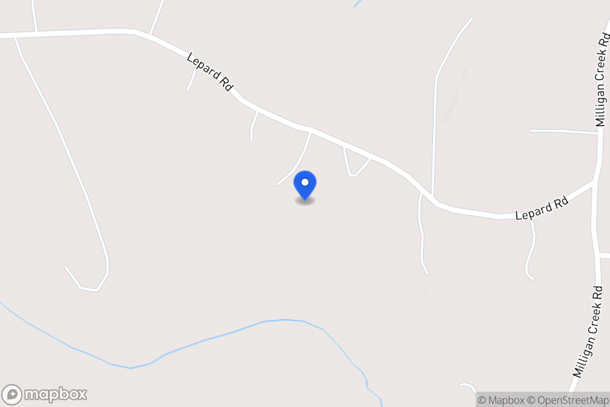 Map of 601 Lepard Rd