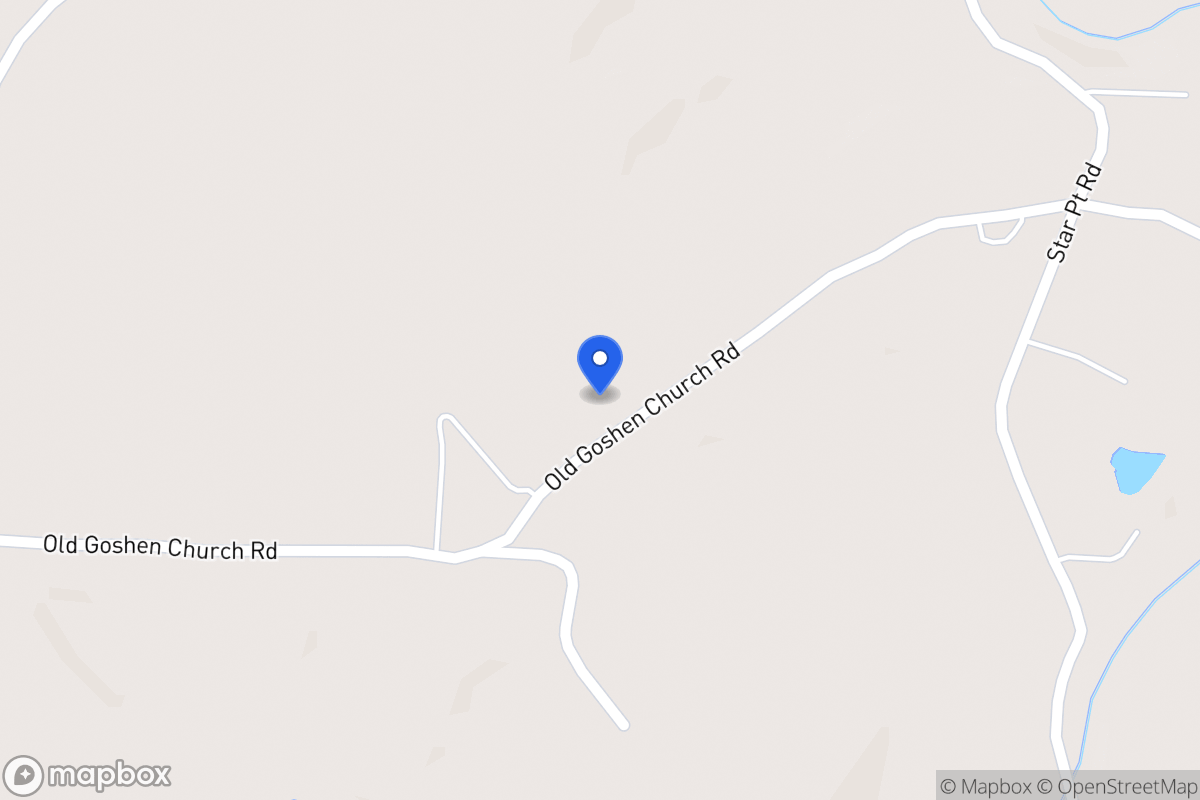 Map of 210 Old Goshen Church Rd