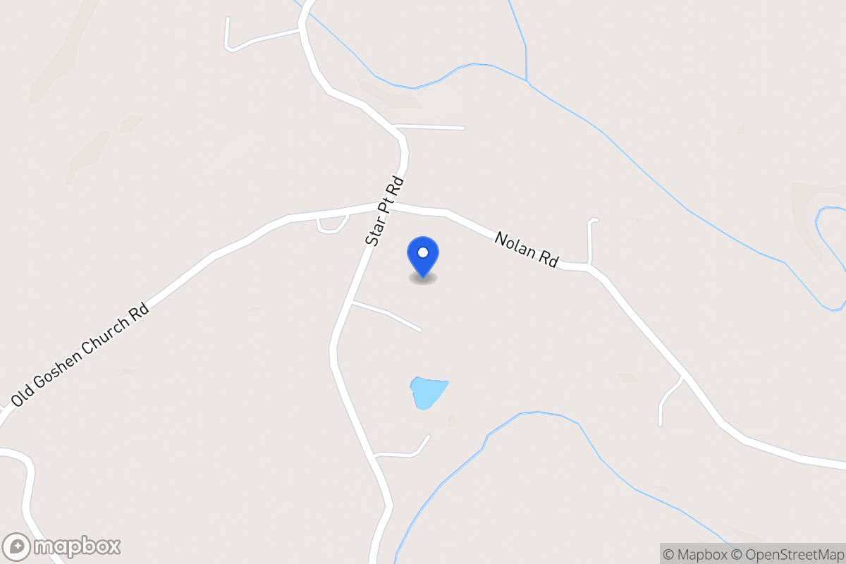 Map of 32 Milligan Creek Way