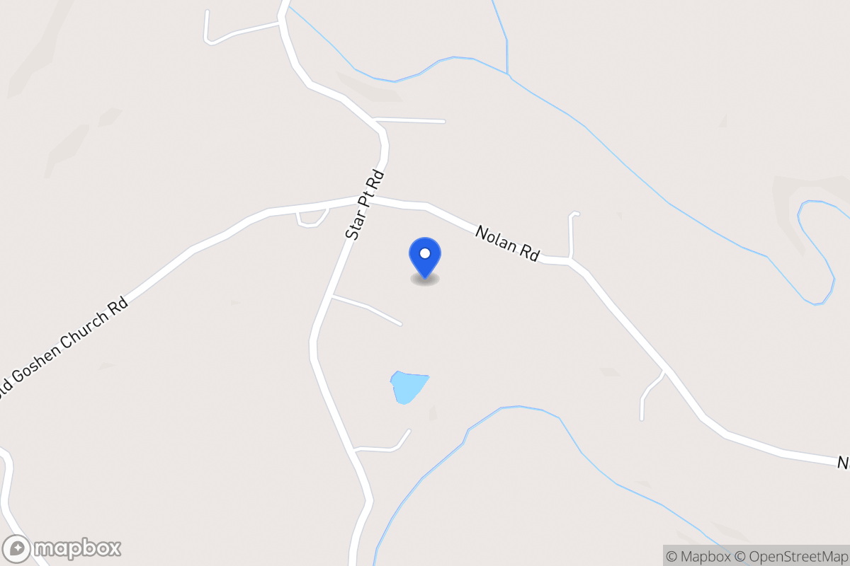 Map of 44 Milligan Creek Way