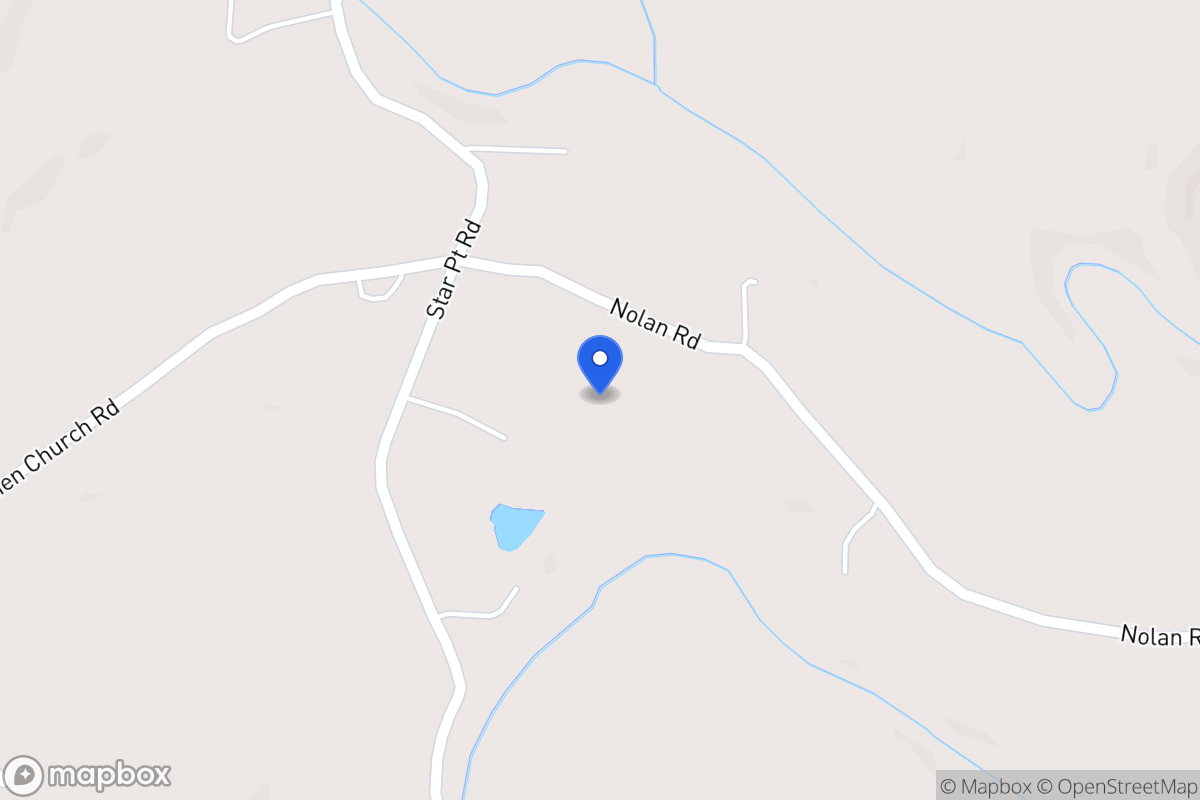 Map of 68 Milligan Creek Way