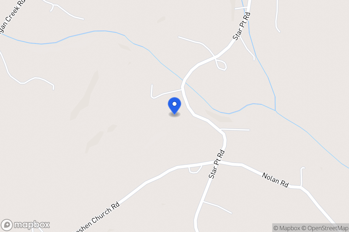 Map of 2211 Star Point Rd