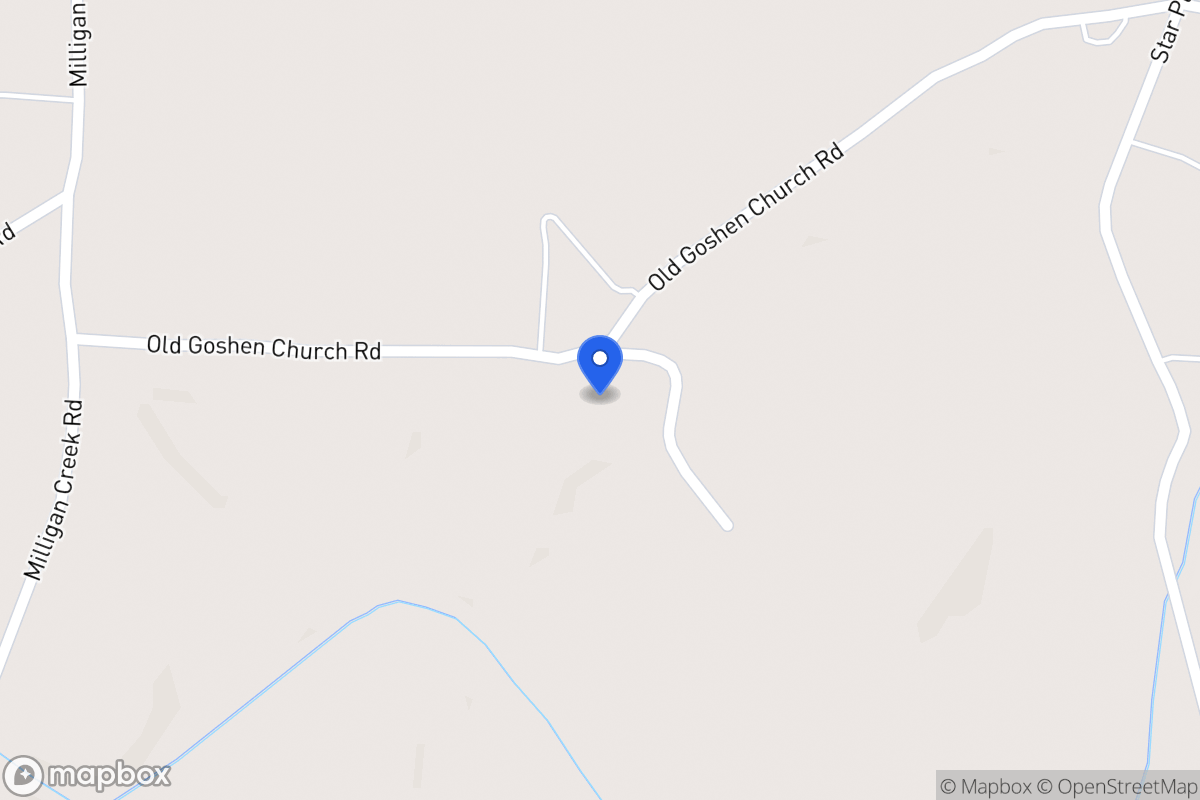 Map of 177 Old Goshen Church Rd