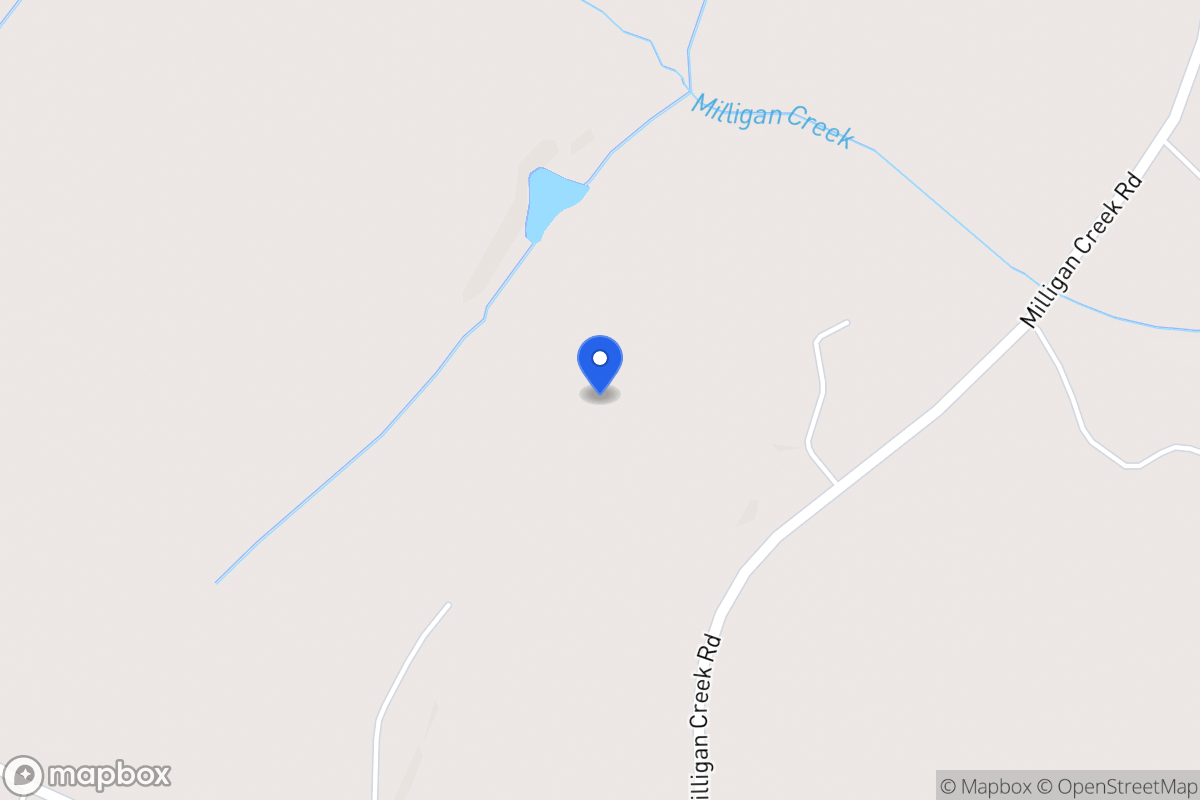 Map of 757 Milligan Creek Rd