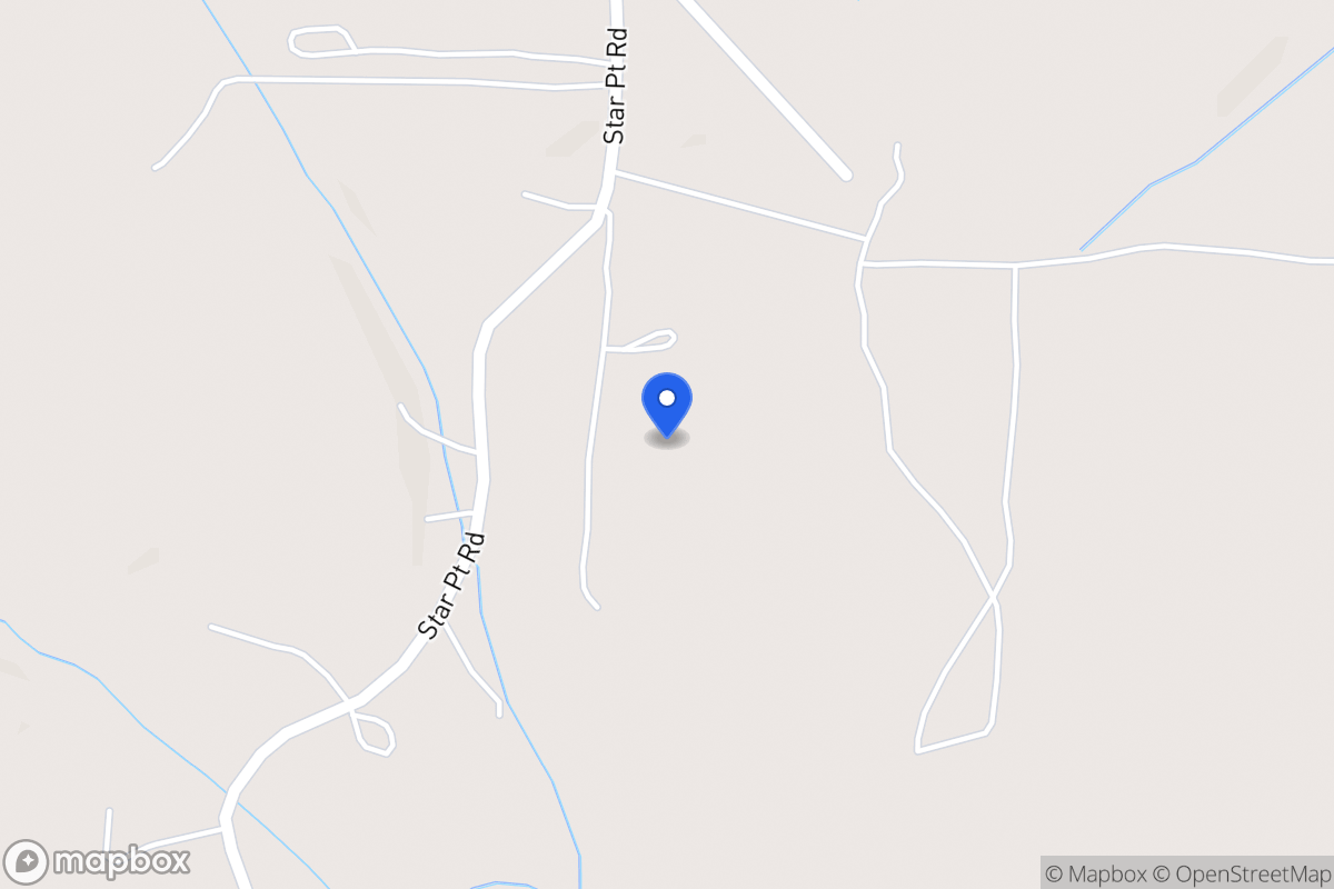 Map of 2088 Star Point Rd
