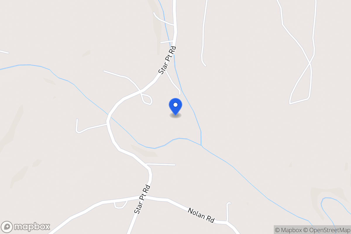 Map of 2188 Star Point Rd