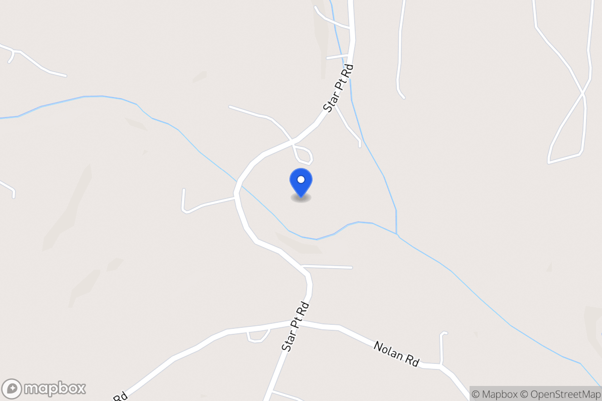 Map of 2210 Star Point Rd