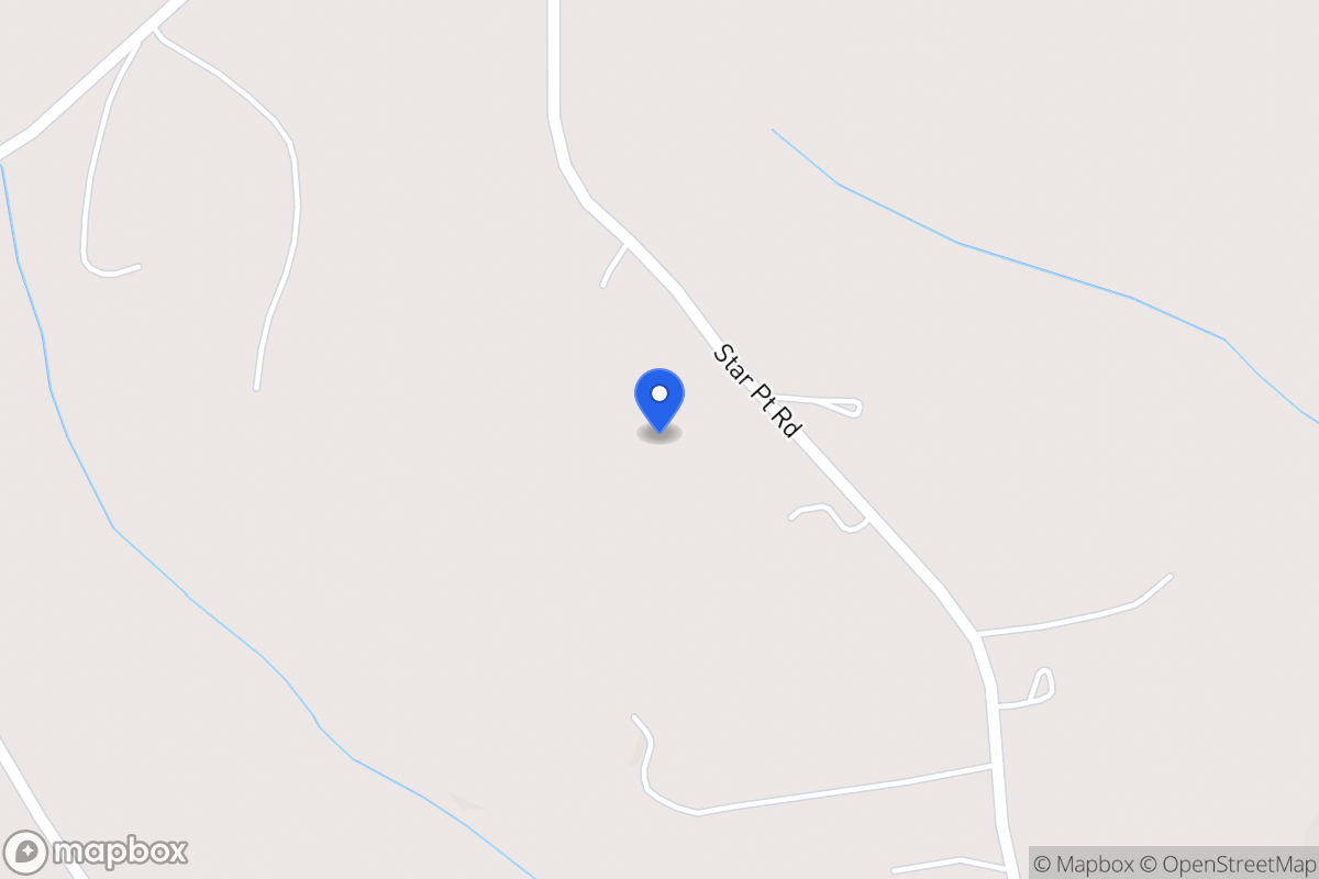 Map of 1901 Star Point Rd