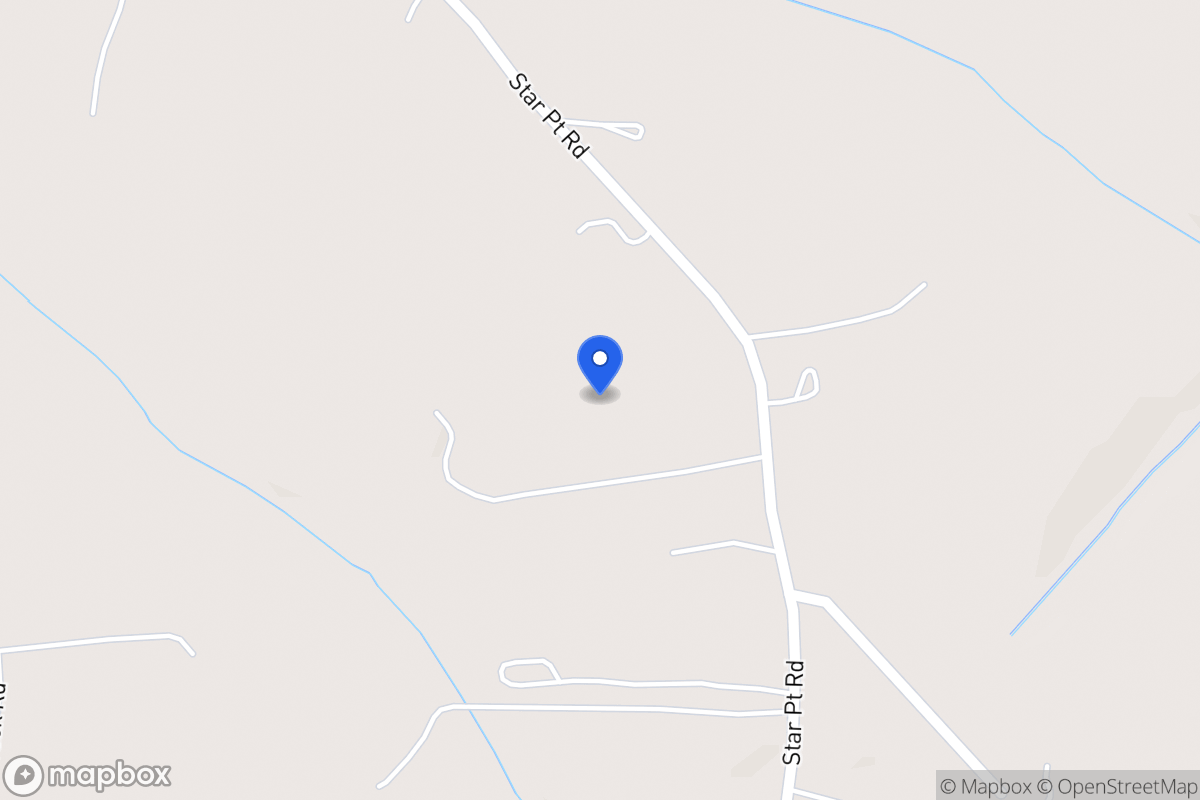 Map of 1931 Star Point Rd