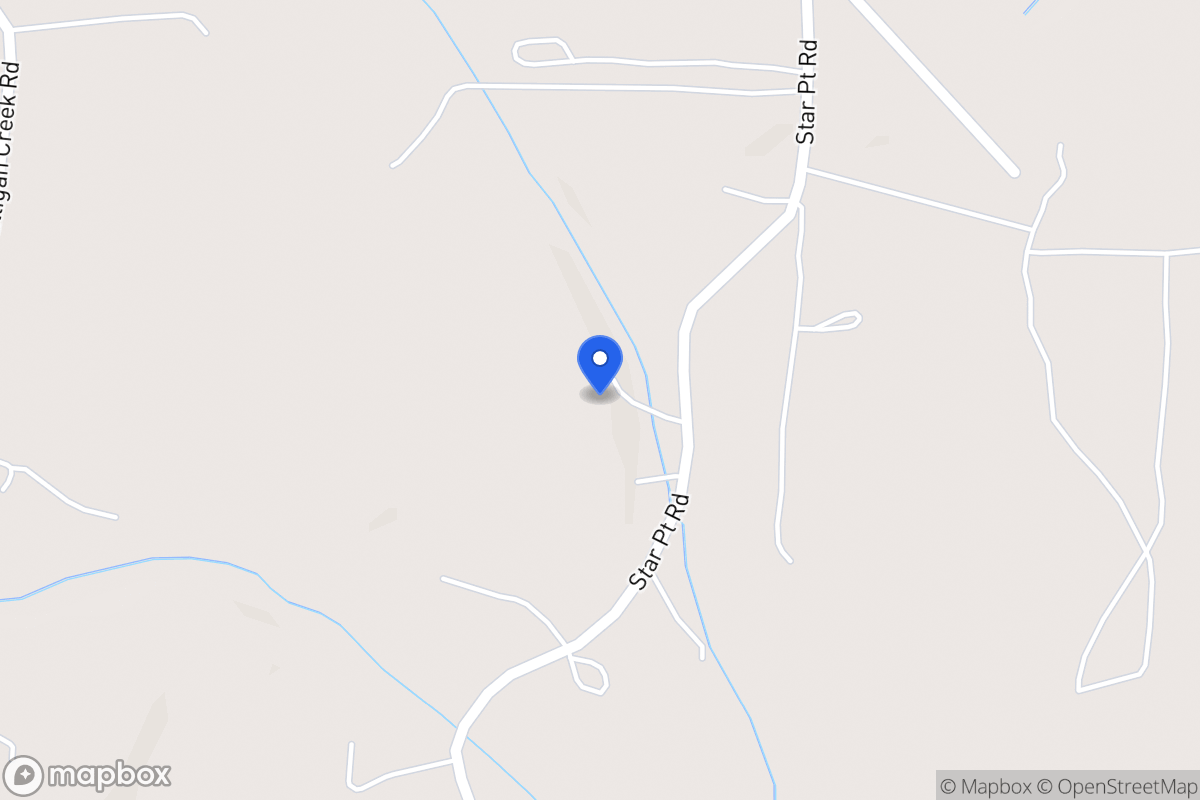 Map of 2111 Star Point Rd