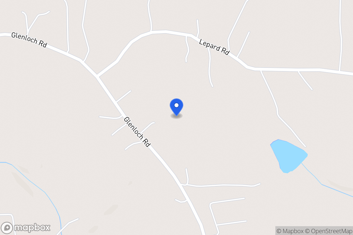 Map of 622 Glenloch Rd