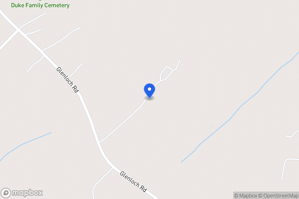Map of 1074 Glenloch Rd