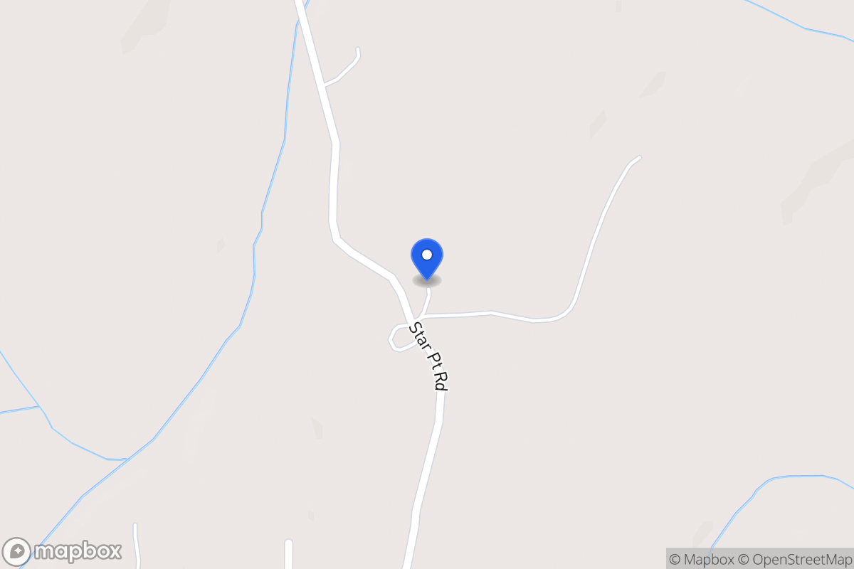 Map of 2922 Star Point Rd
