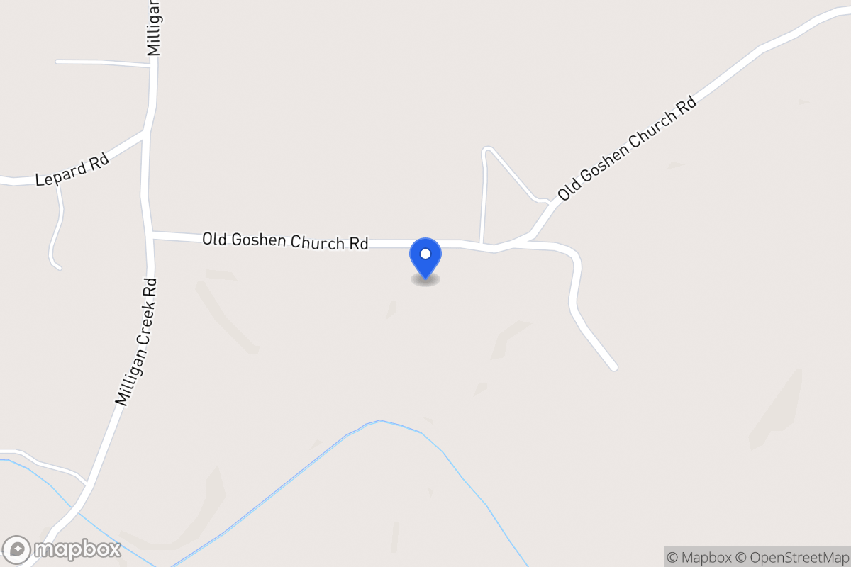 Map of 123 Old Goshen Church Rd