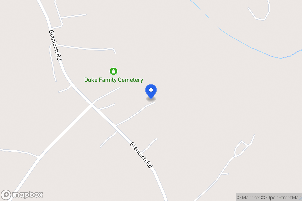 Map of 936 Glenloch Rd