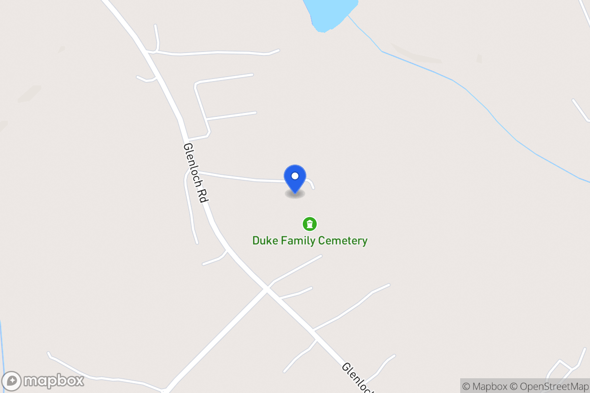 Map of 796 Glenloch Rd