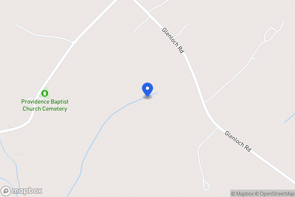 Map of 1077 Glenloch Rd