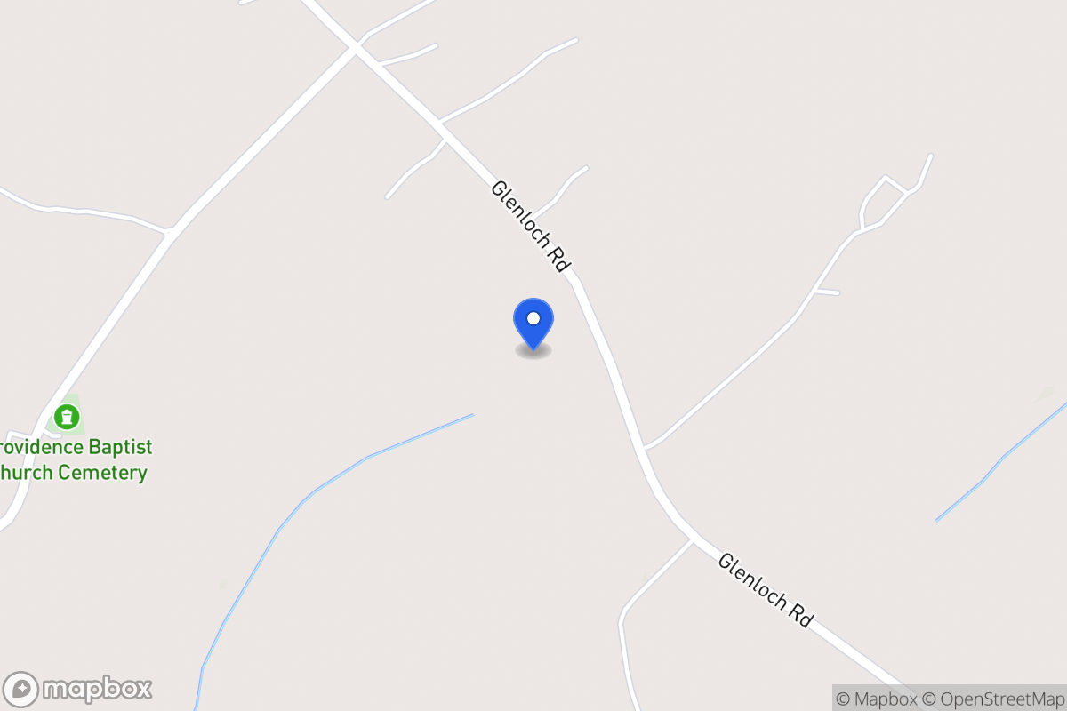 Map of 1021 Glenloch Rd