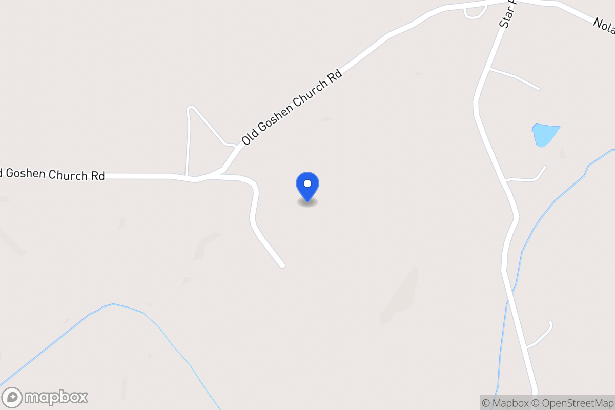 Map of 185 Old Goshen Church Rd